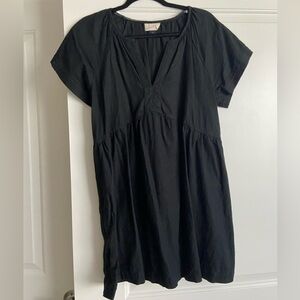 Universal Thread Short Sleeve Linen Mini Shift Dress Size Large